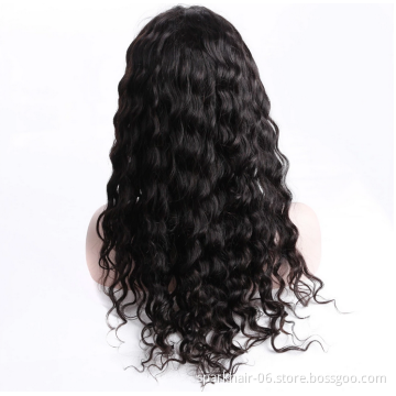Transparent Lace Frontal Wig Pre Plucked Raw Indian Virgin Human Hair Wholesale 13X4 13X6 Full Hd Lace Front Human Hair Wigs
